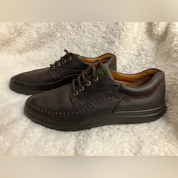 Ecco Other - EUC Ecco Cross' Walking Shoes Dark Brown Leather Mens Size EU 44/ US 10/10.5